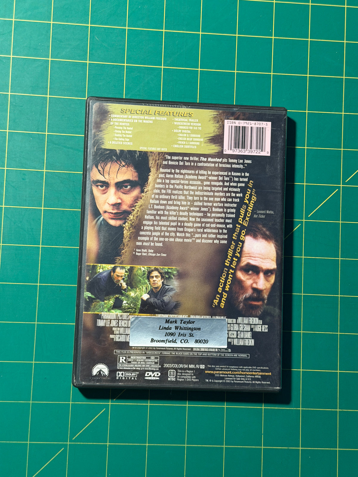 The Hunted - DVD, Used Good