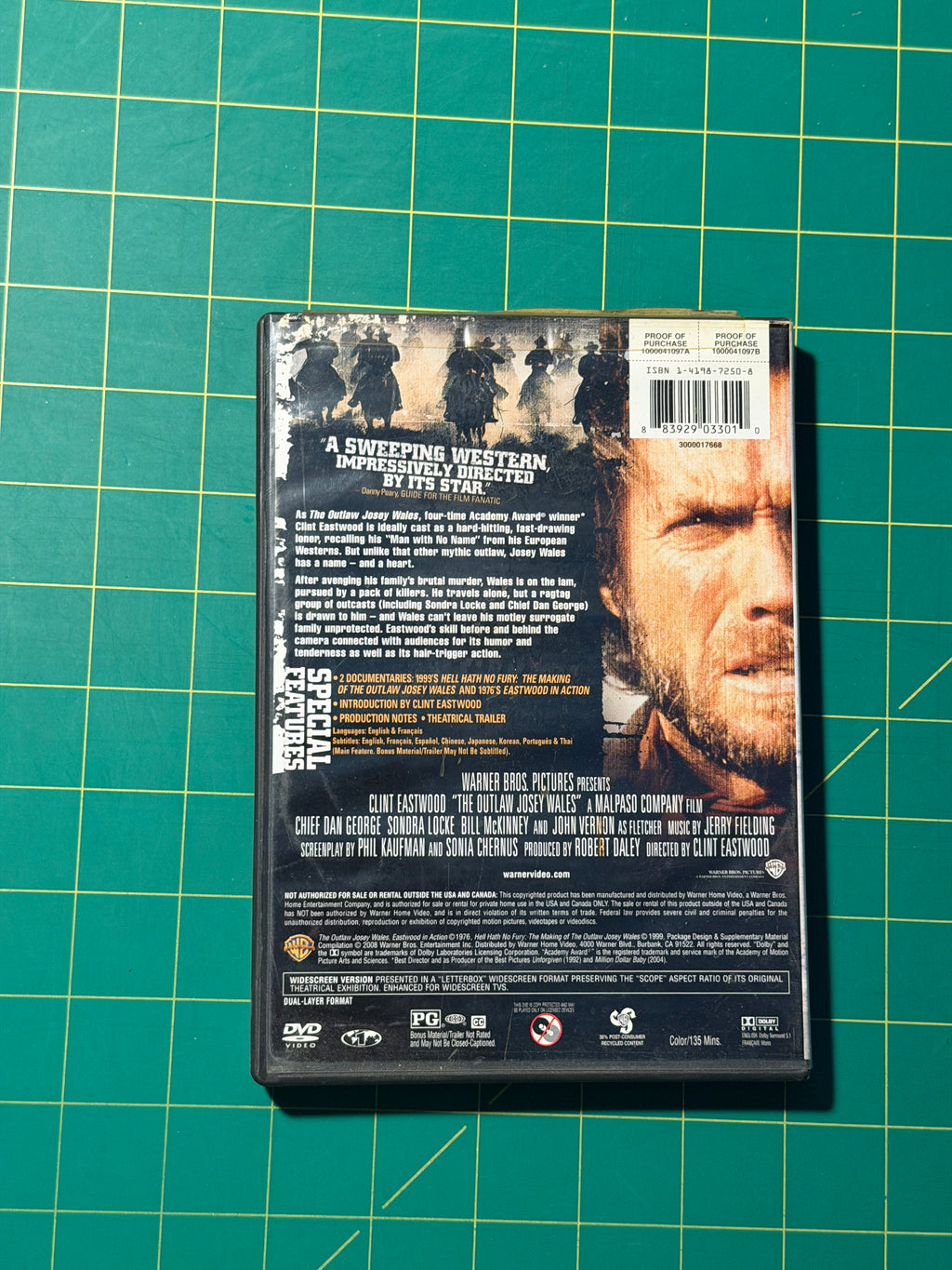The Outlaw Josey Wales - DVD, Used Good