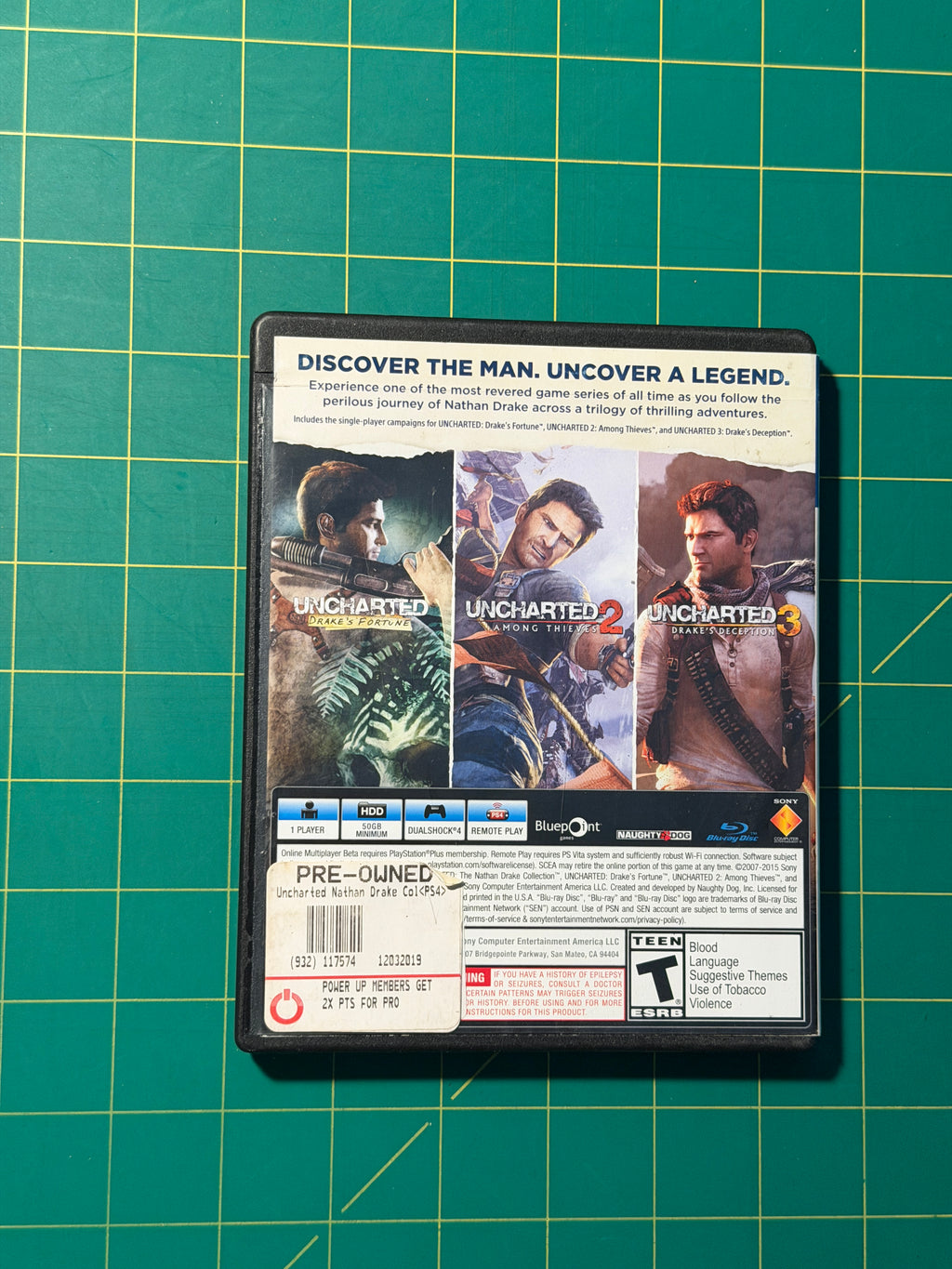 Uncharted - Video Game, Used Good