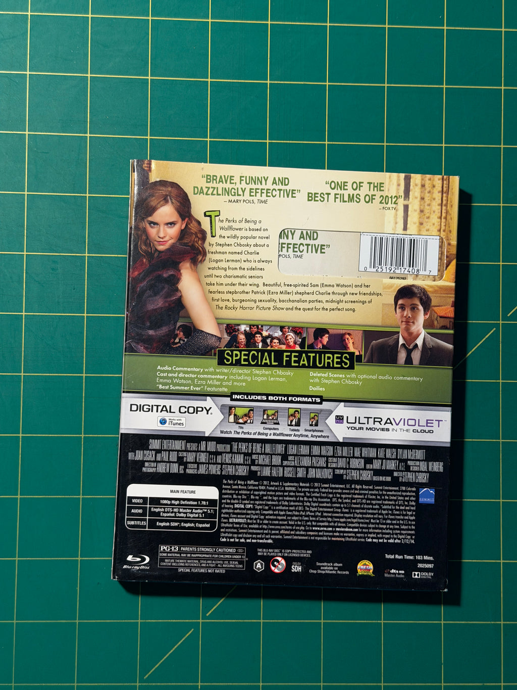 The Perks of Being a Wallflower - Blu-ray, Used Good
