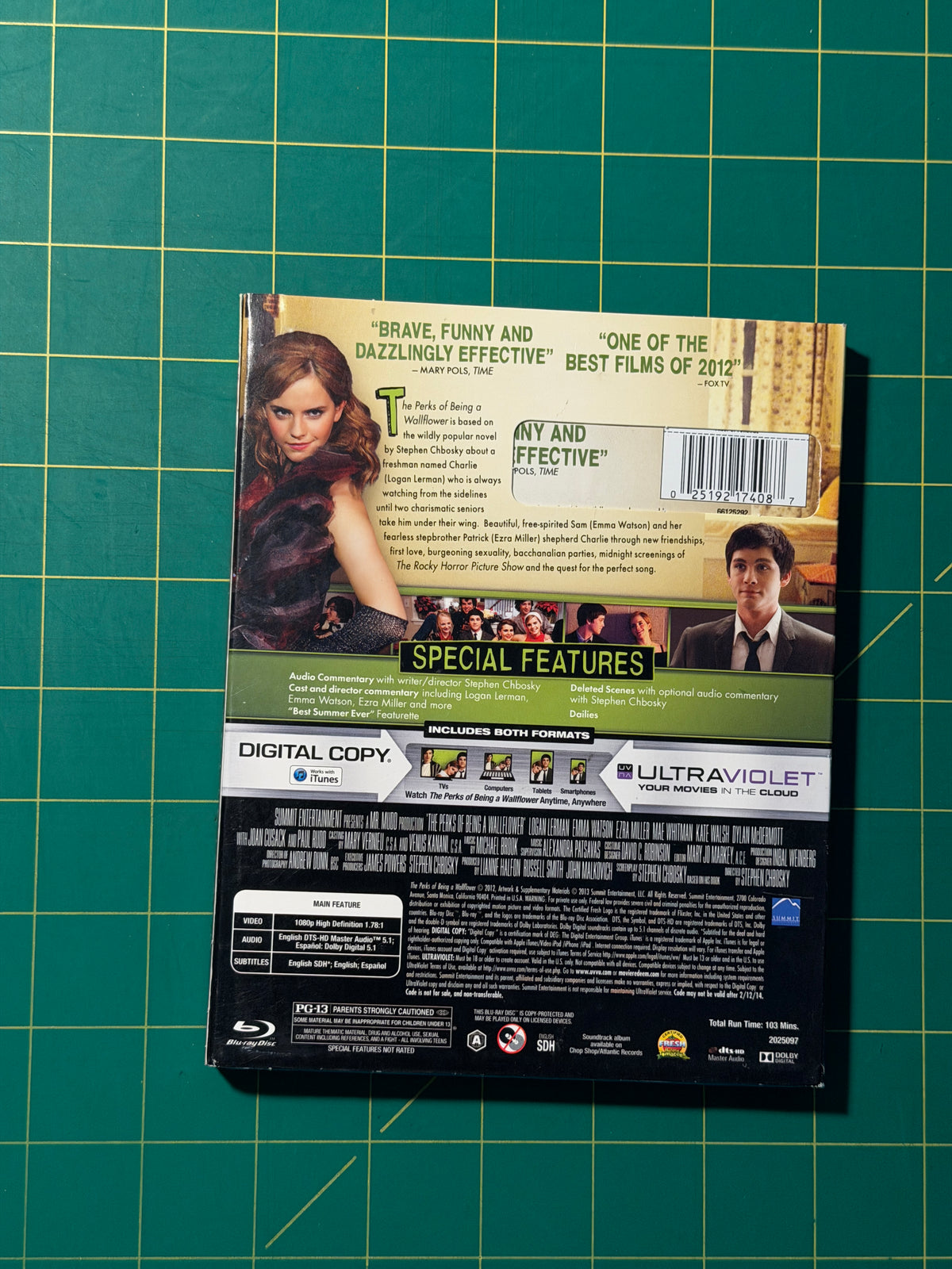 The Perks of Being a Wallflower - Blu-ray, Used Good
