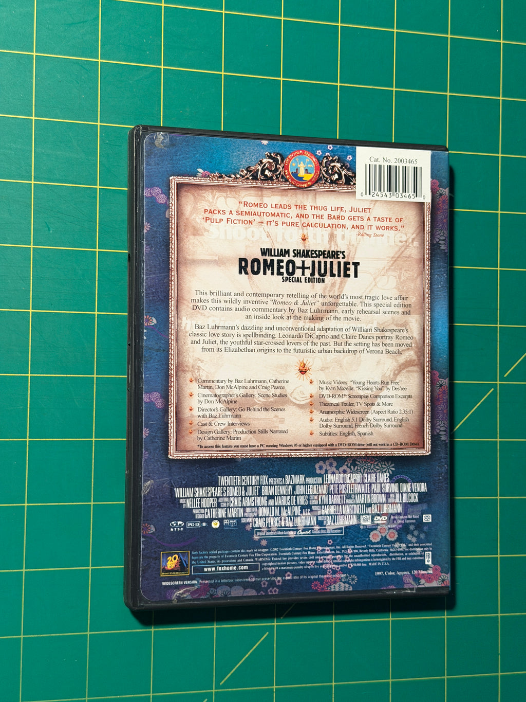 Romeo and Juliet - DVD, Used Good