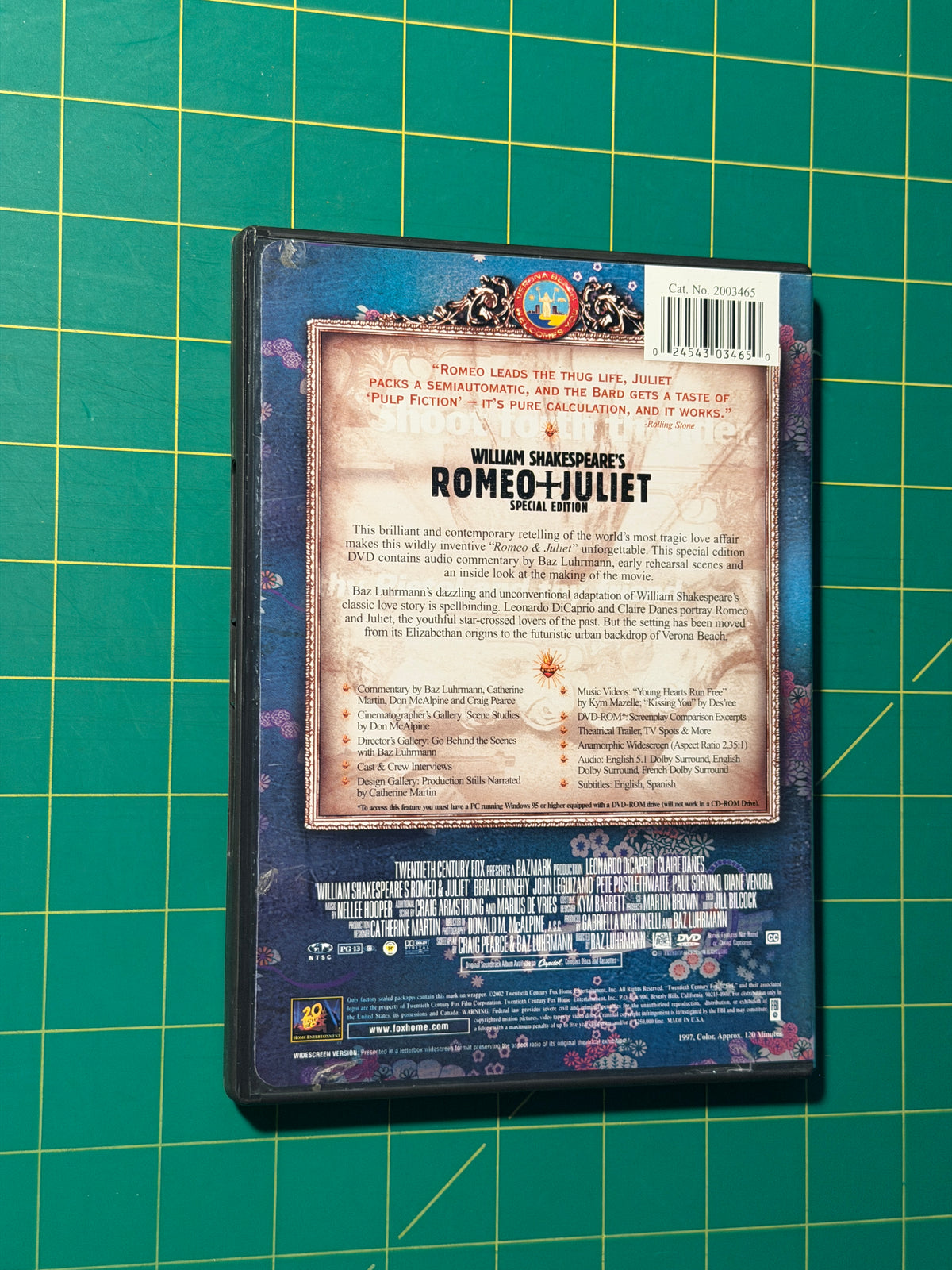 Romeo and Juliet - DVD, Used Good