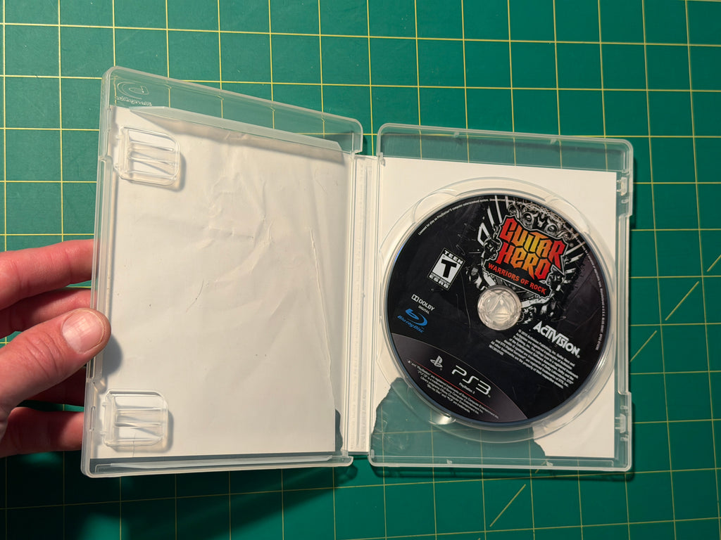 Guitar Hero: Warriors of Rock - Video Game, Used Acceptable