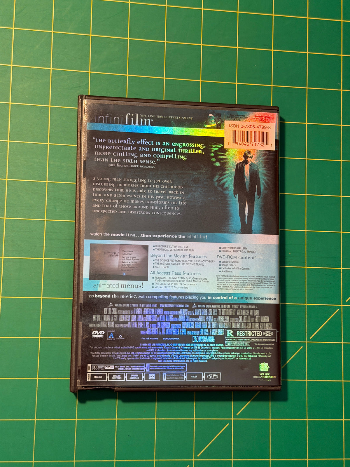 The Butterfly Effect - DVD, Used Good