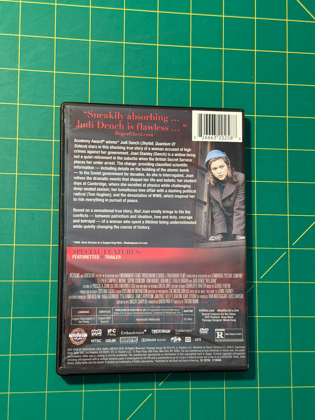 Red Joan - DVD, Used Good