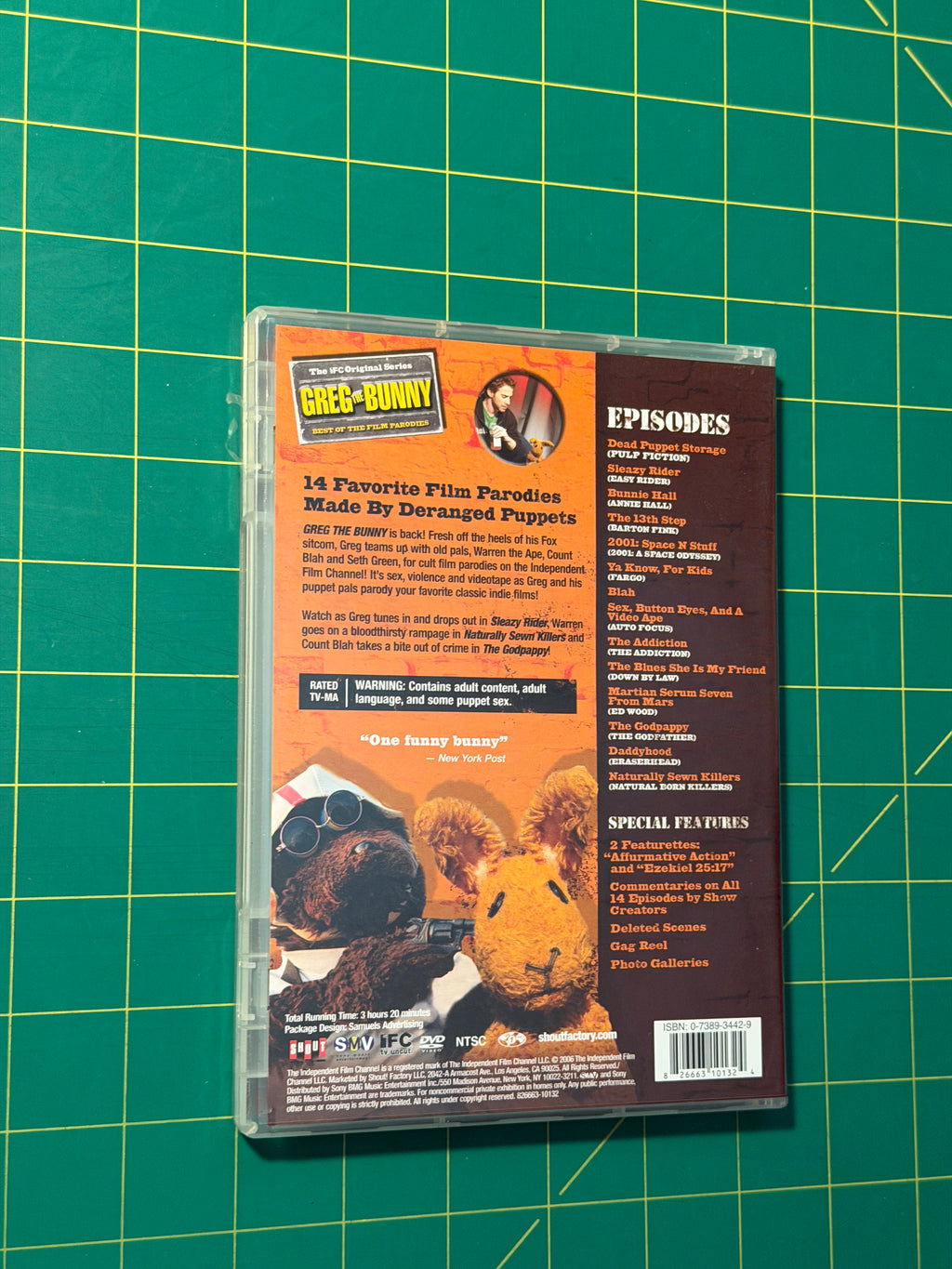 Greg the Bunny - DVD, Used Good