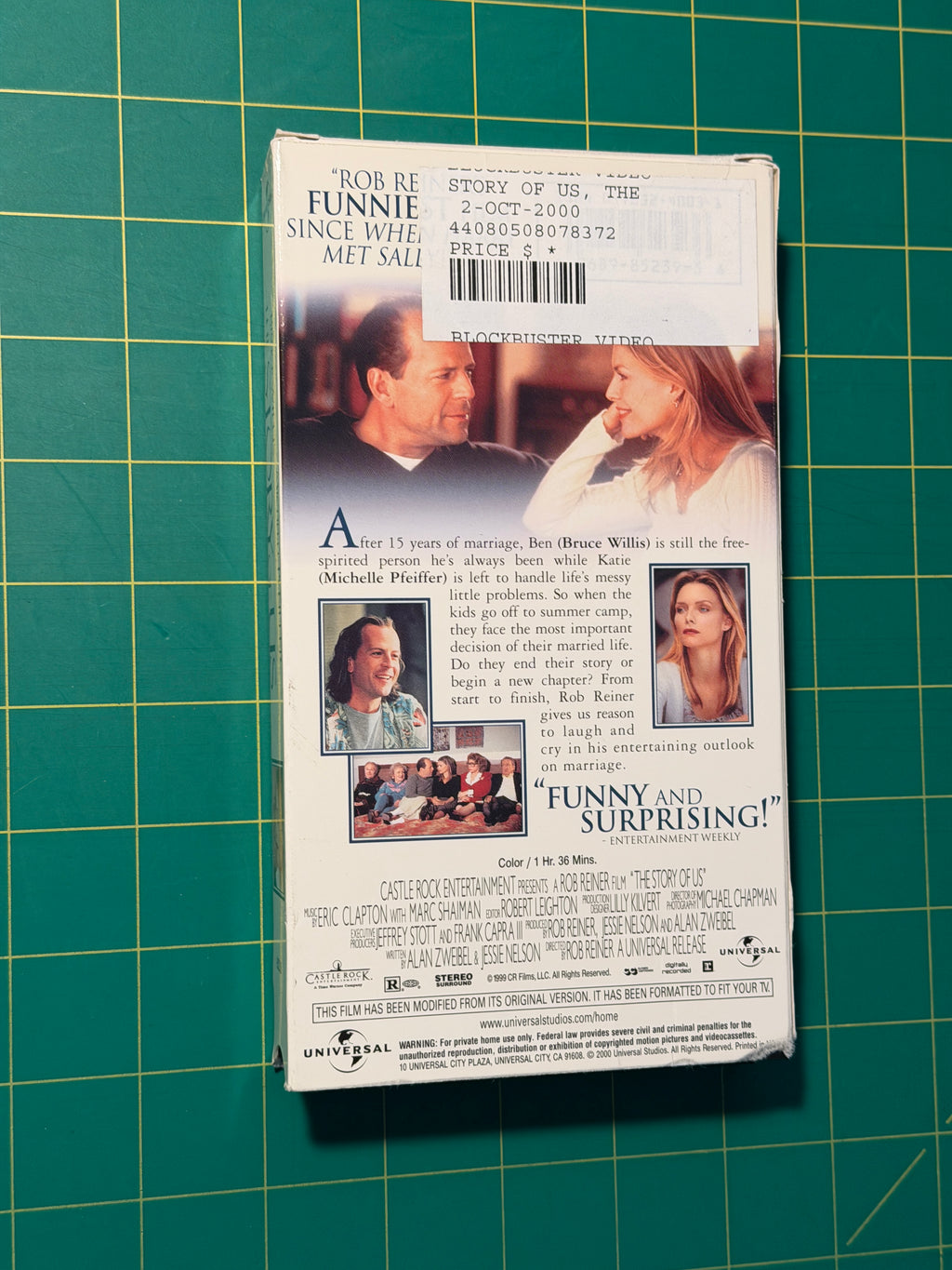 The Story of Us - VHS, Used Good