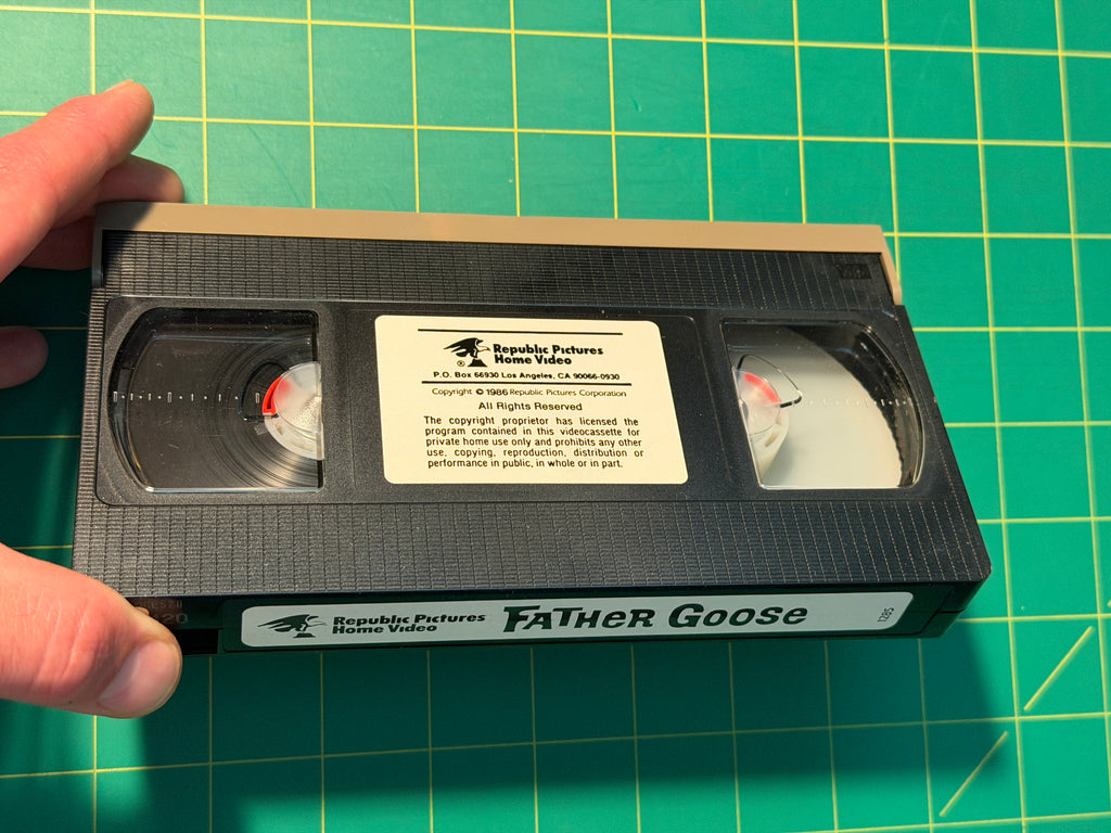 Father Goose - VHS, Used Good