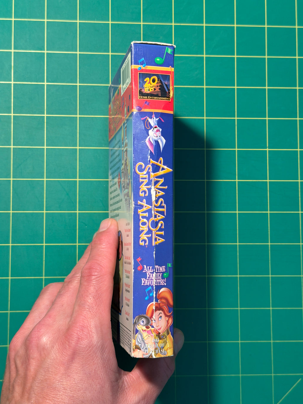 Anastasia Sing Along - VHS, Used Good