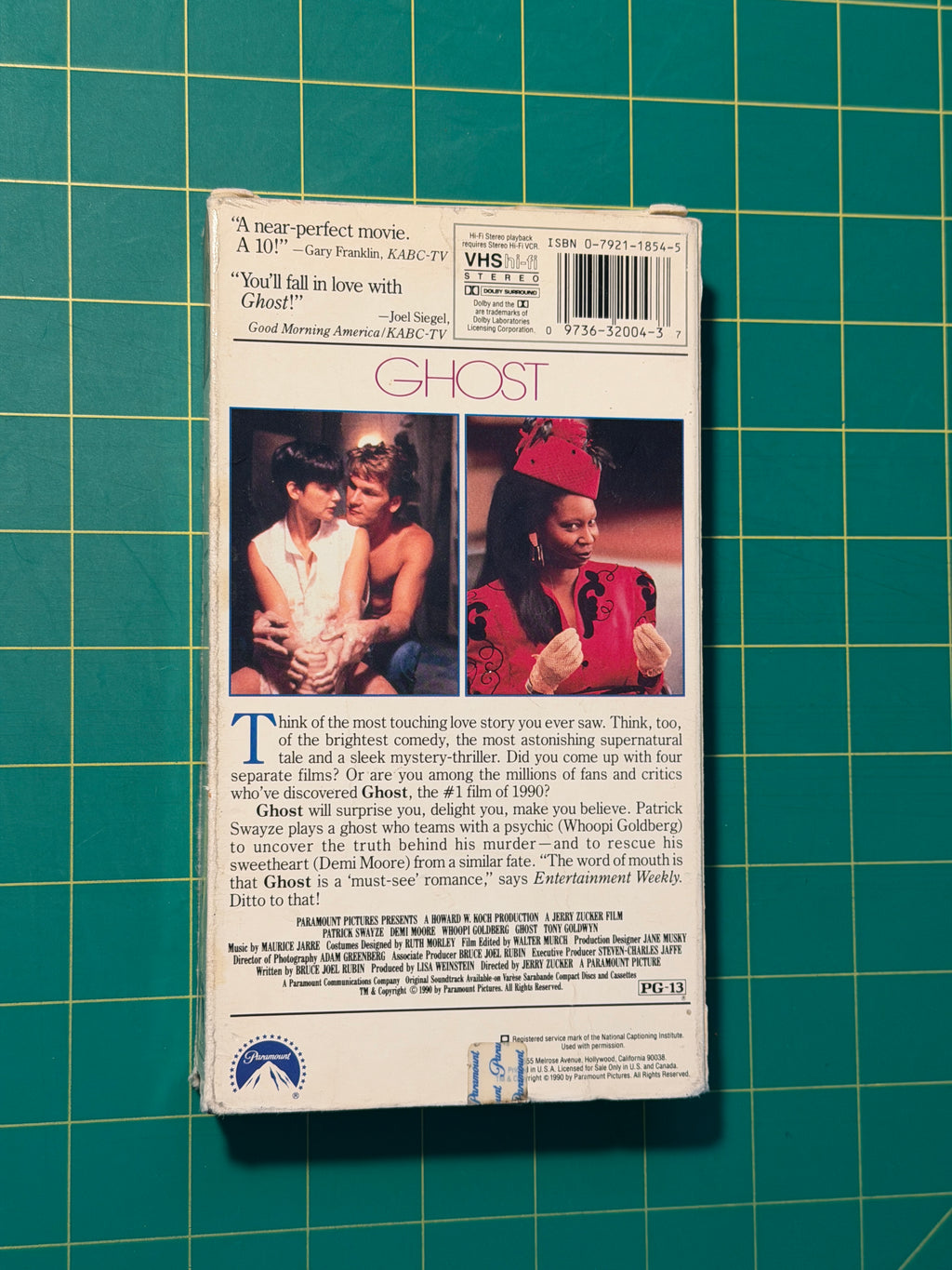 Ghost - VHS, Used Acceptable