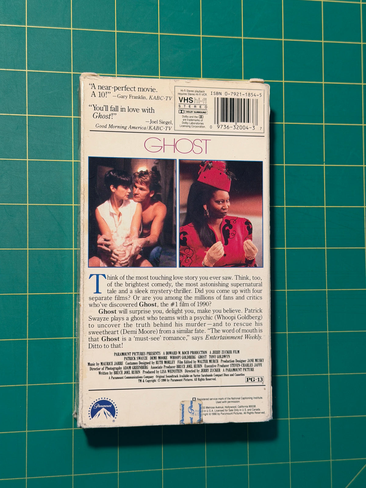 Ghost - VHS, Used Acceptable