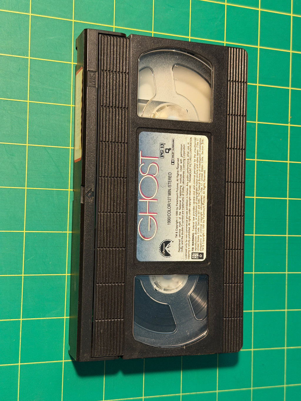 Ghost - VHS, Used Acceptable