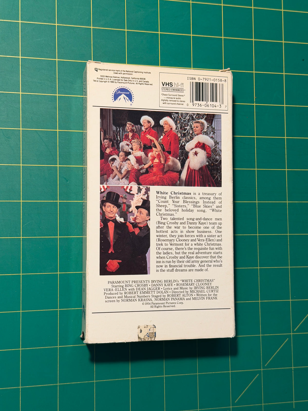 White Christmas - VHS, Used Good