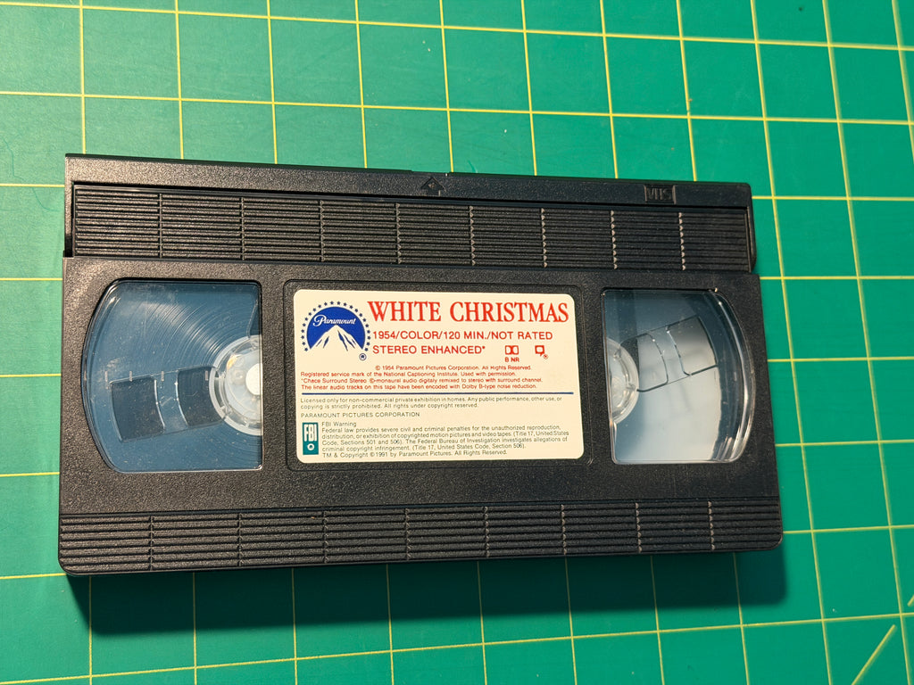 White Christmas - VHS, Used Good