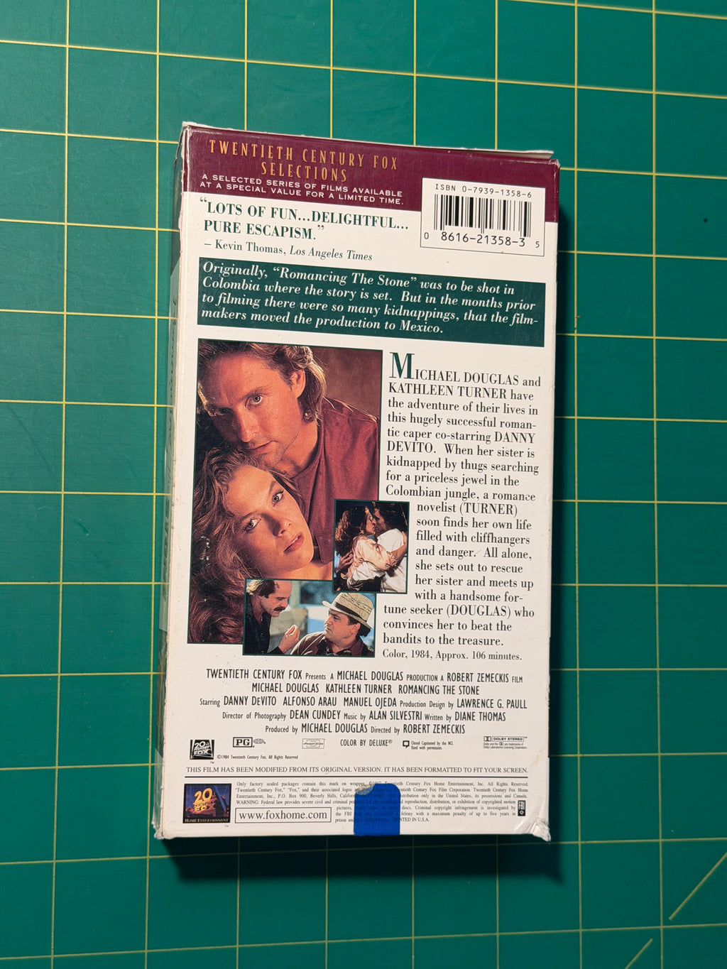 Romancing the Stone - VHS, Used Good