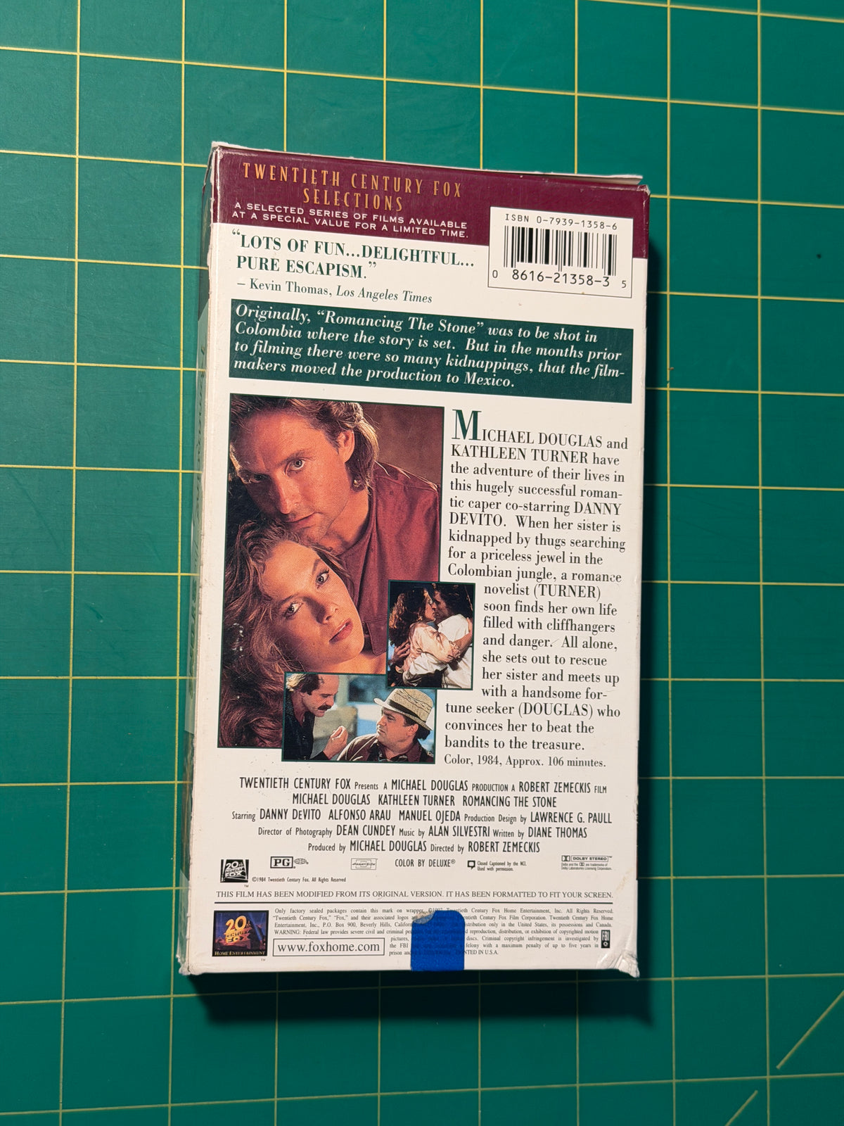 Romancing the Stone - VHS, Used Good