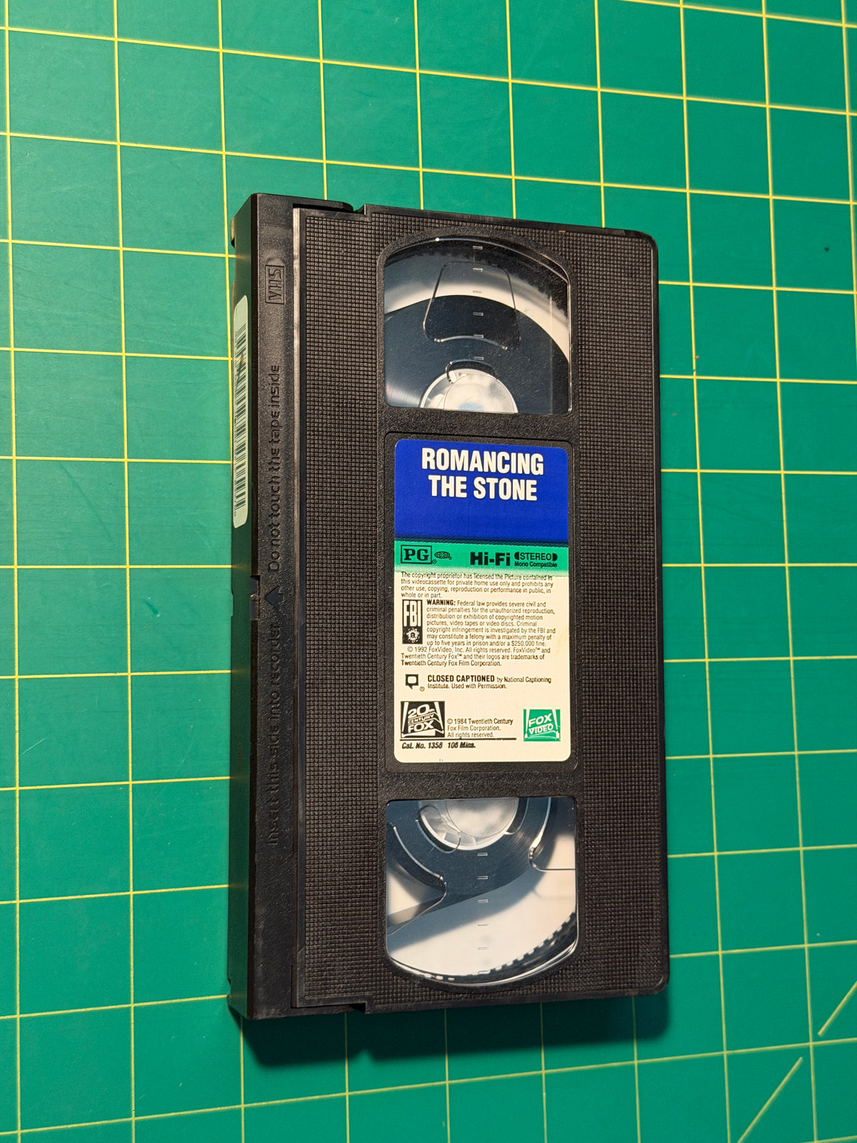 Romancing the Stone - VHS, Used Good