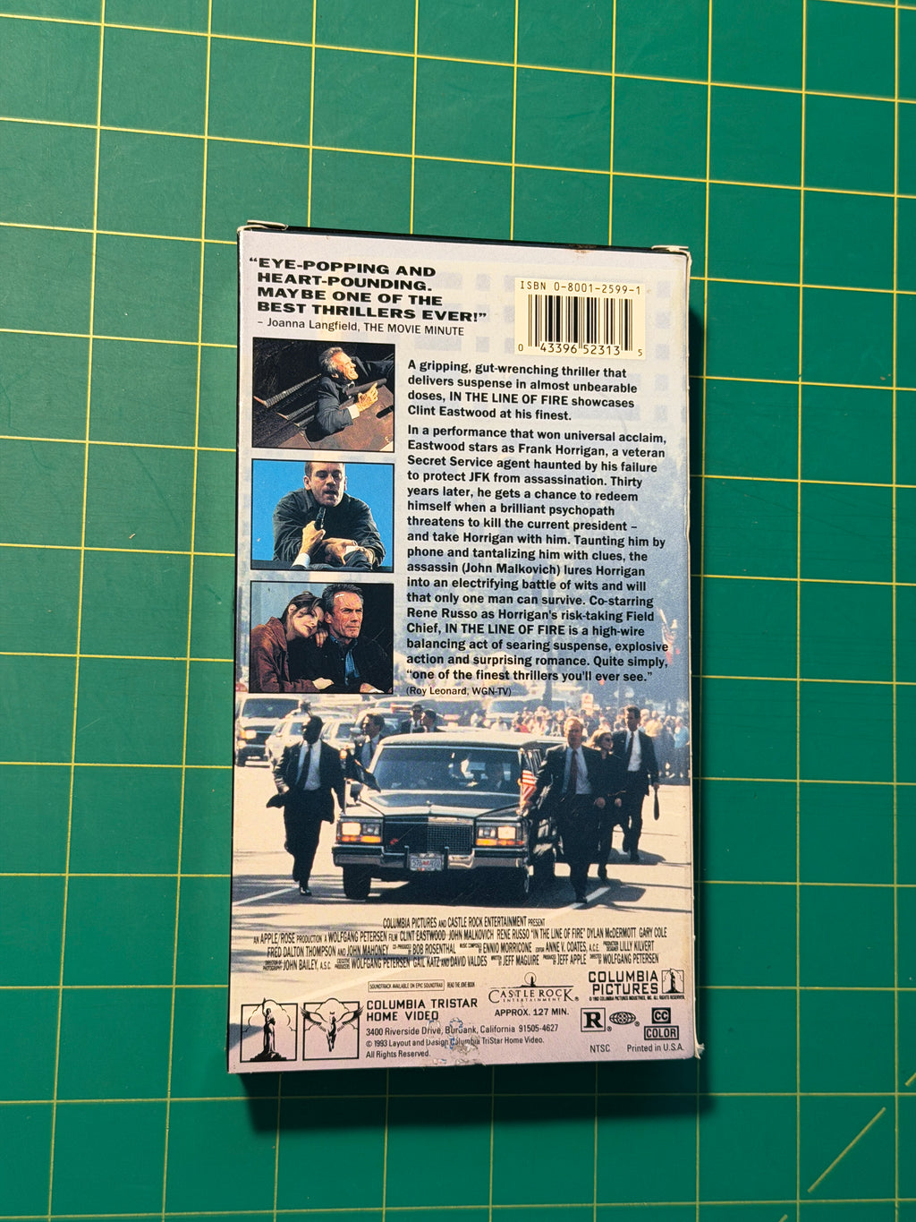 The Line of Fire - VHS, Used Good