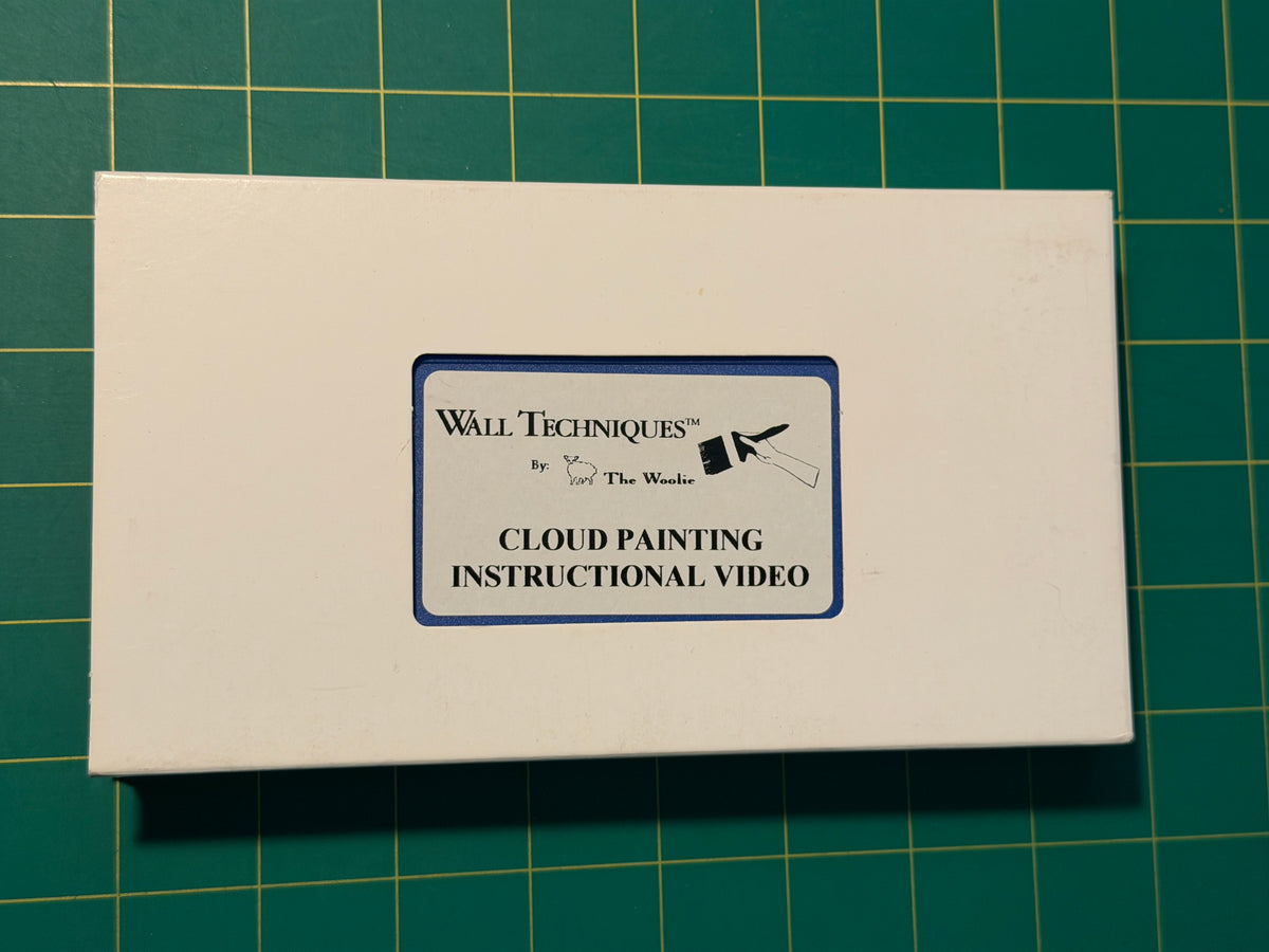 Cloud Painting Instructional Video - VHS, Used Good