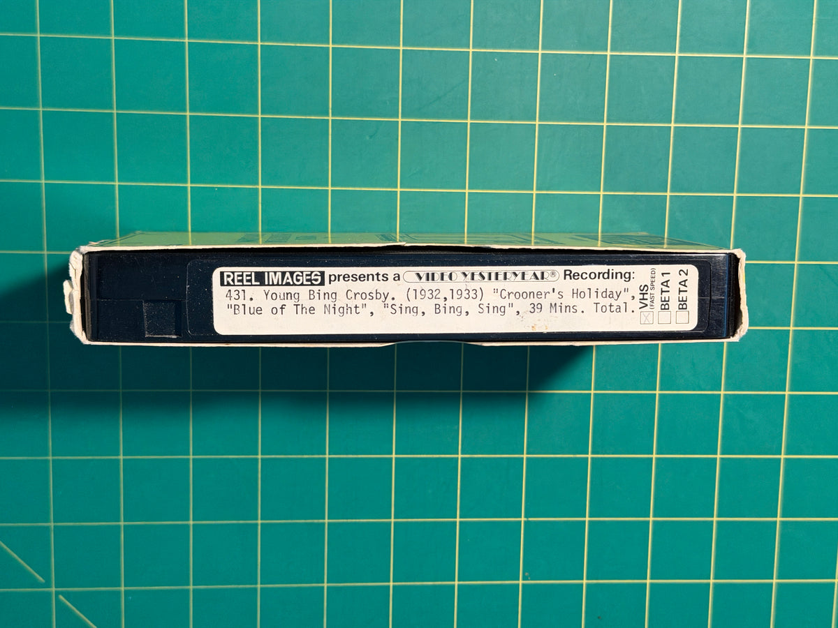 Young Bing Crosby - VHS, Used Good