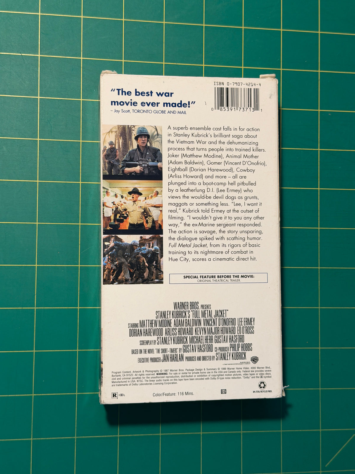 Full Metal Jacket - VHS, Used Good