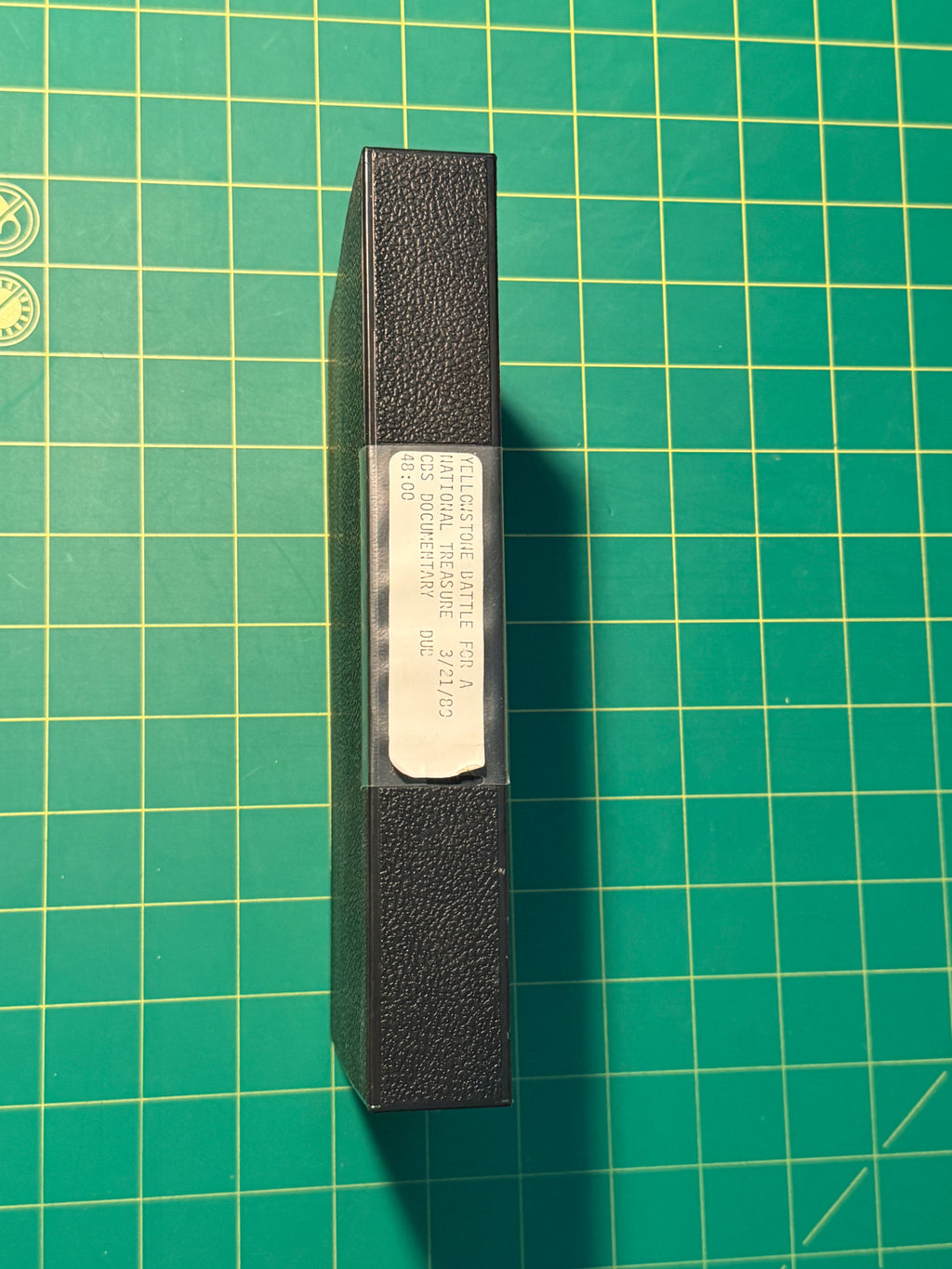 Yellowstone: Battle for a National Treasure - VHS, Used Good