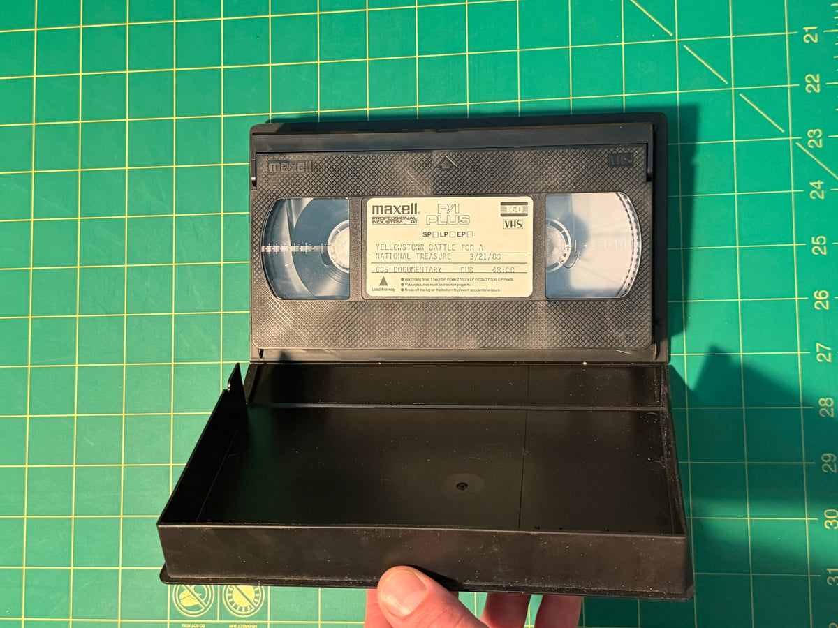 Yellowstone: Battle for a National Treasure - VHS, Used Good