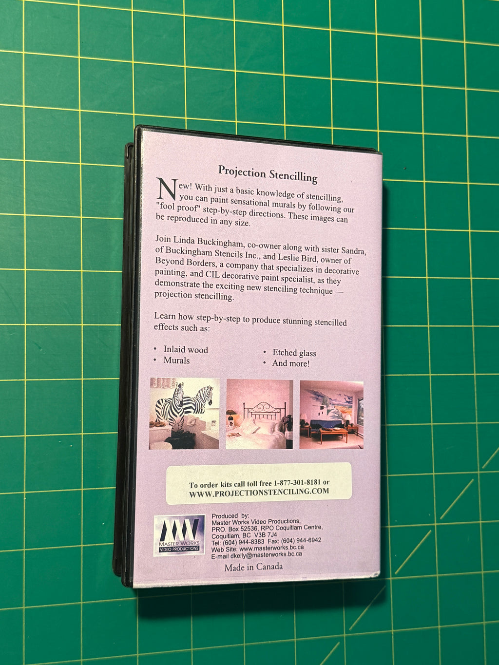 Projection Stencilling - VHS, Used Good