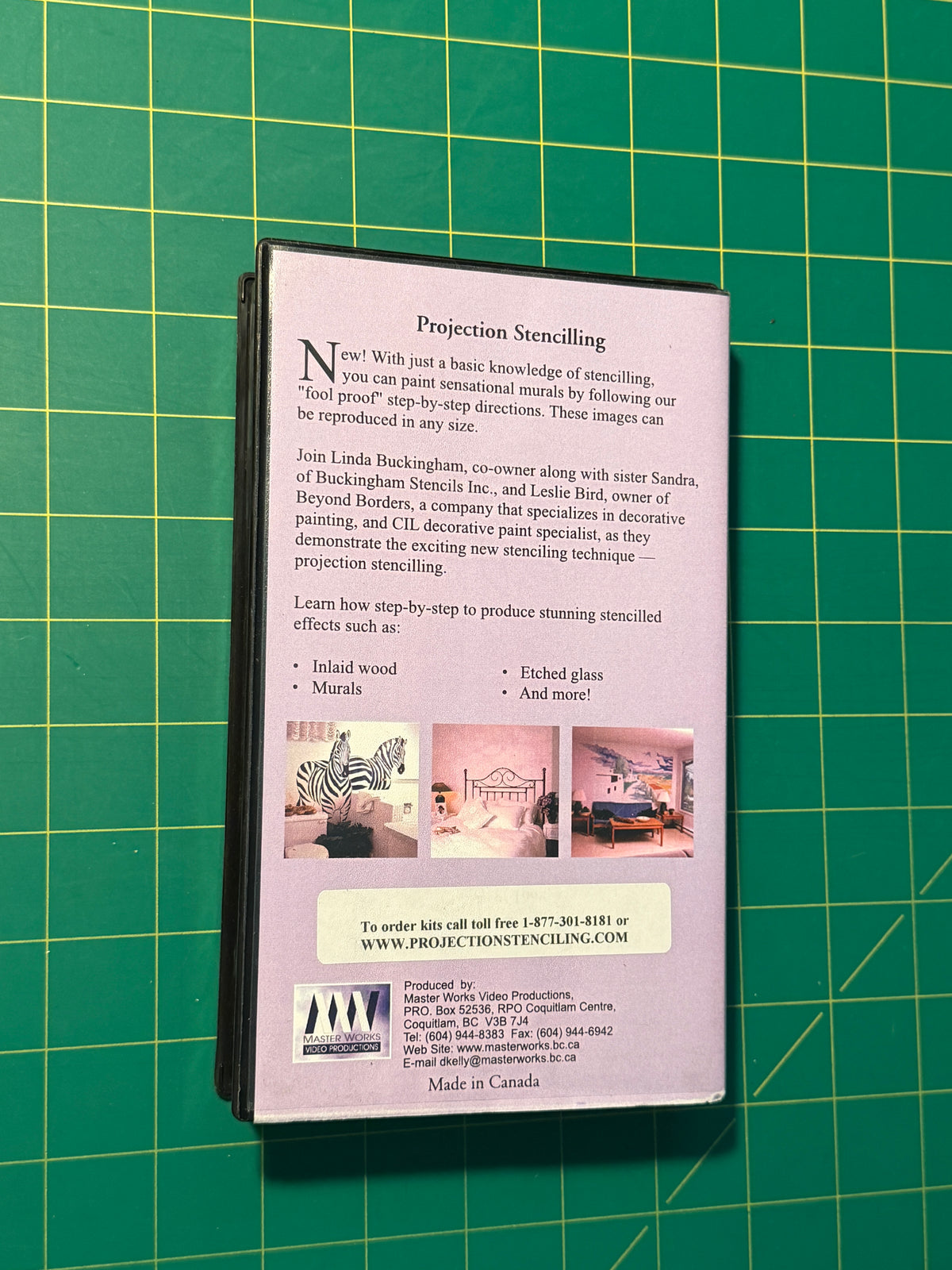 Projection Stencilling - VHS, Used Good