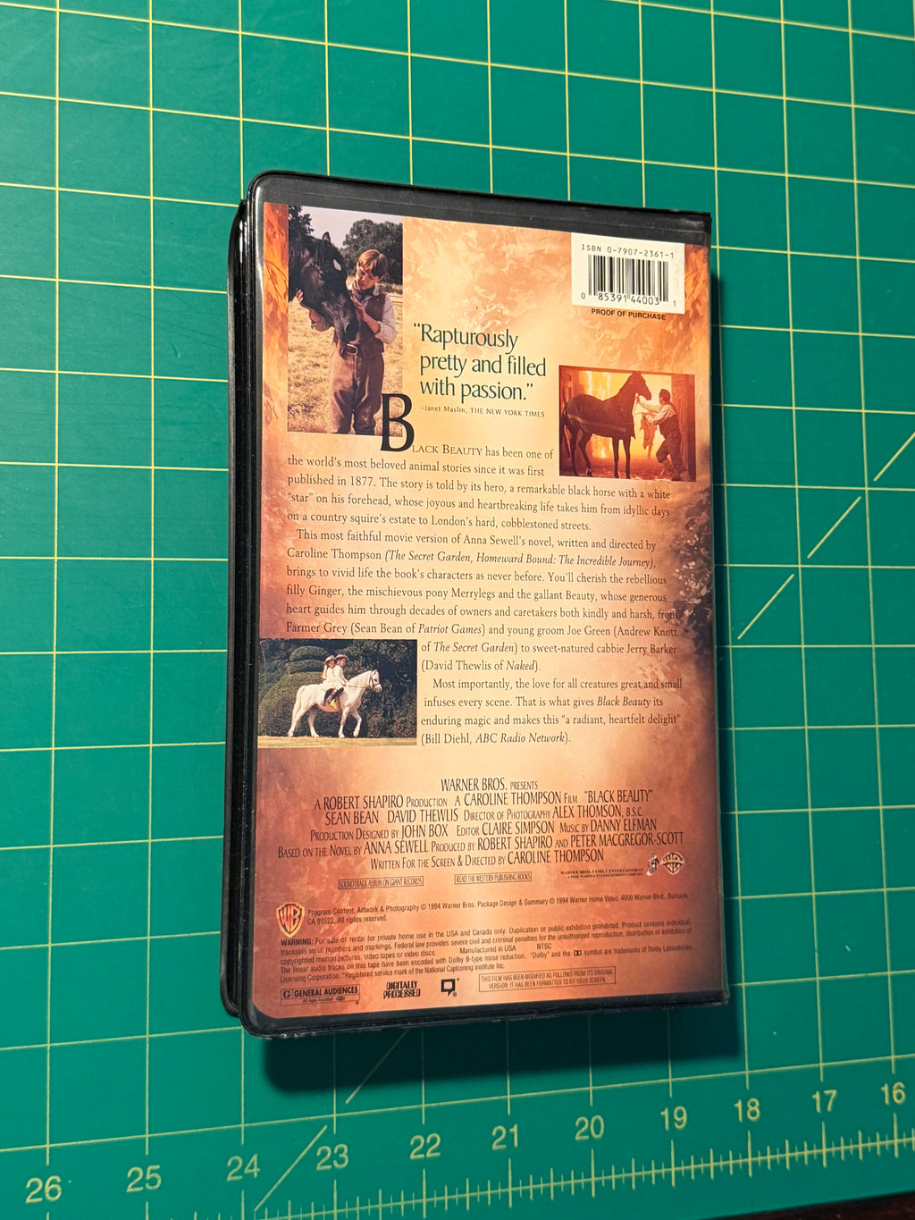 Black Beauty - VHS, Used Good