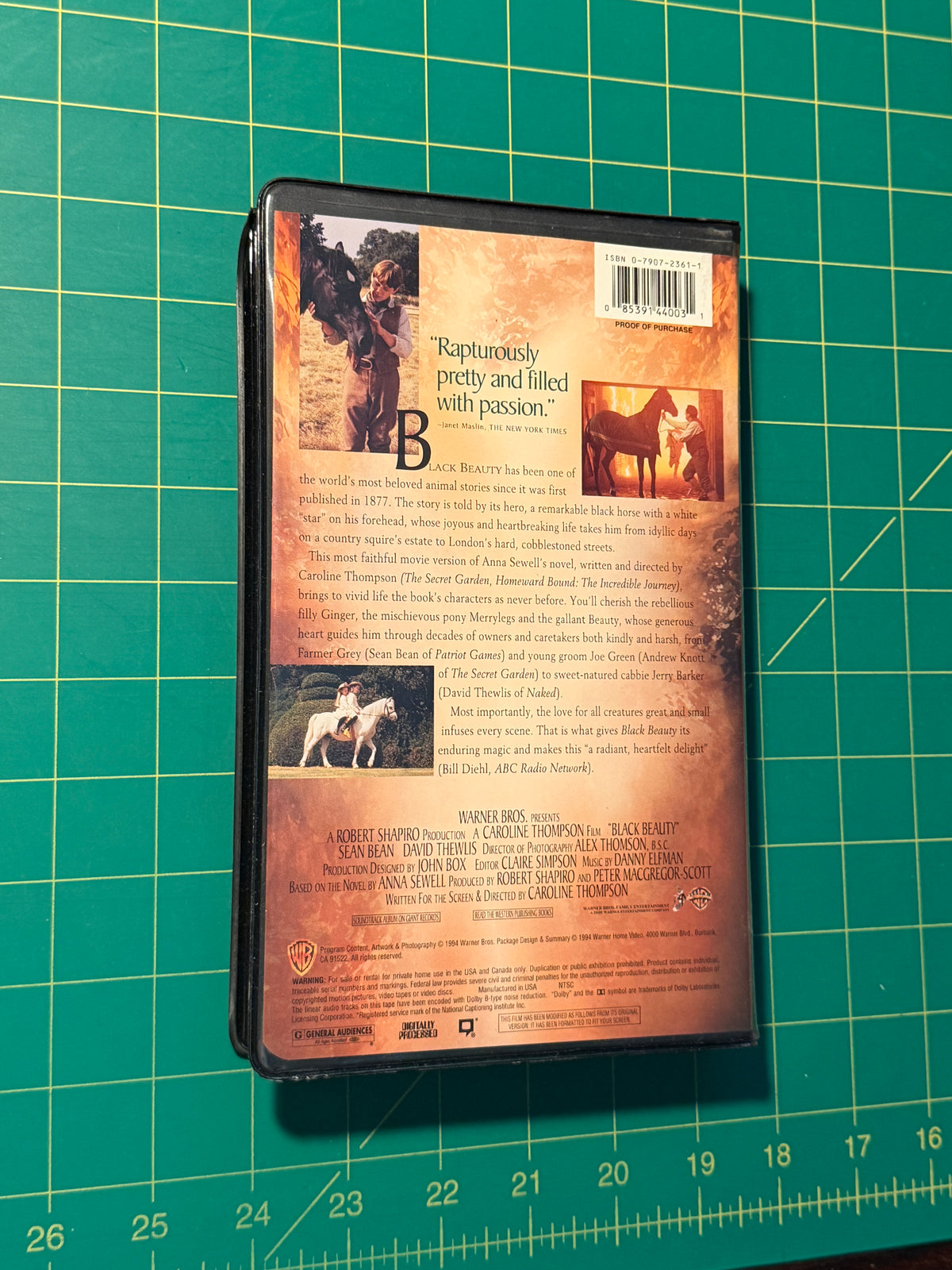 Black Beauty - VHS, Used Good