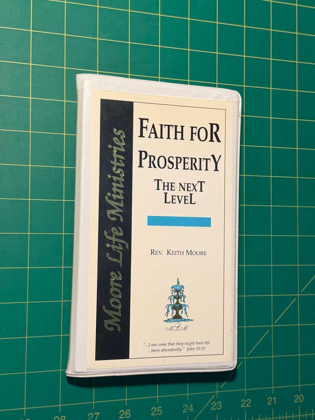 Moore Life Ministries: Faith for Prosperity - Audiobook/Audiotape, Used Good