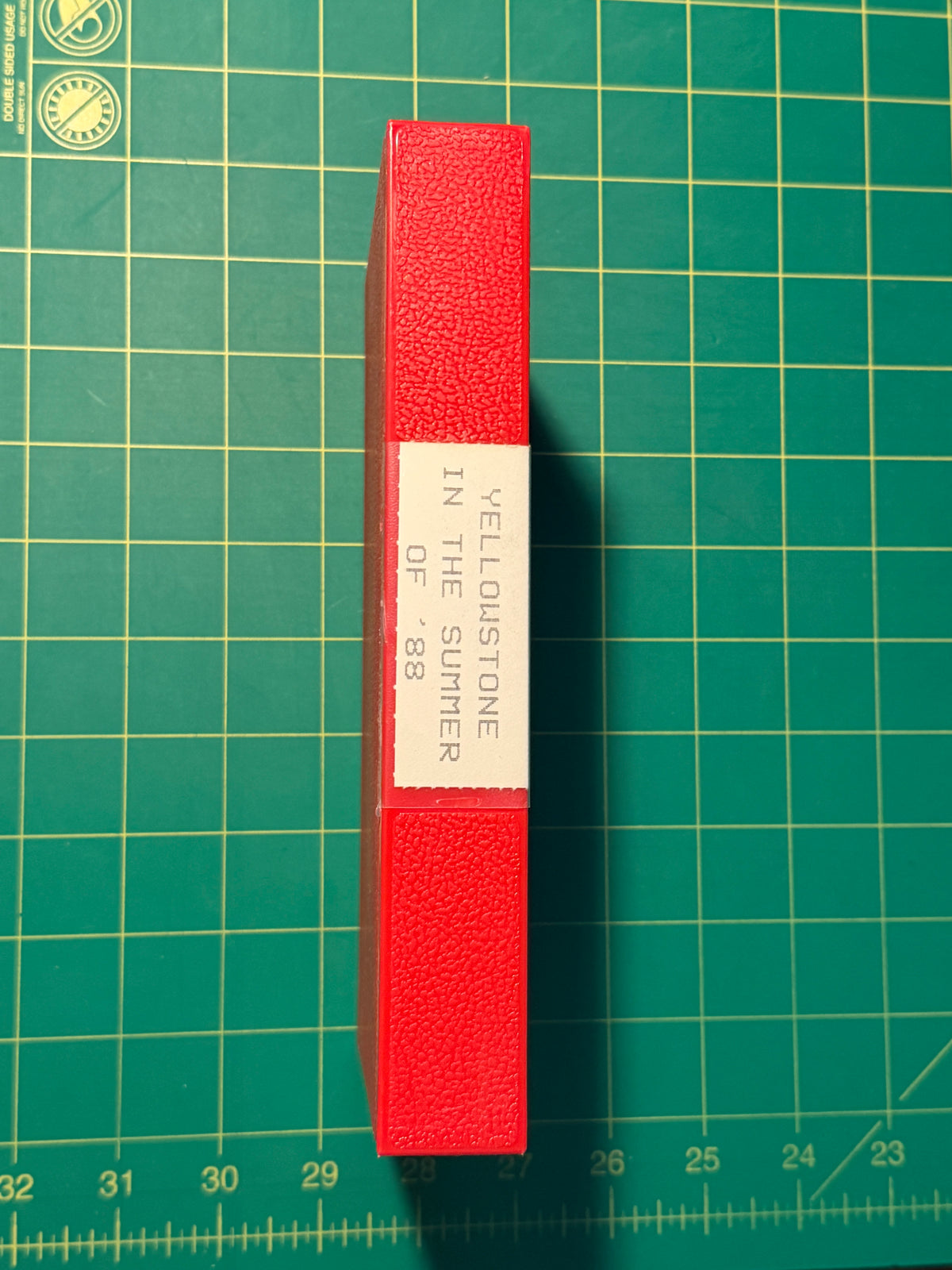 Yellowstone in the Summer of '88 - VHS, Used Good