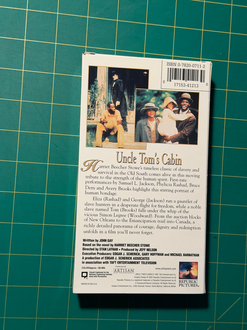 Uncle Tom's Cabin - VHS, Used Good