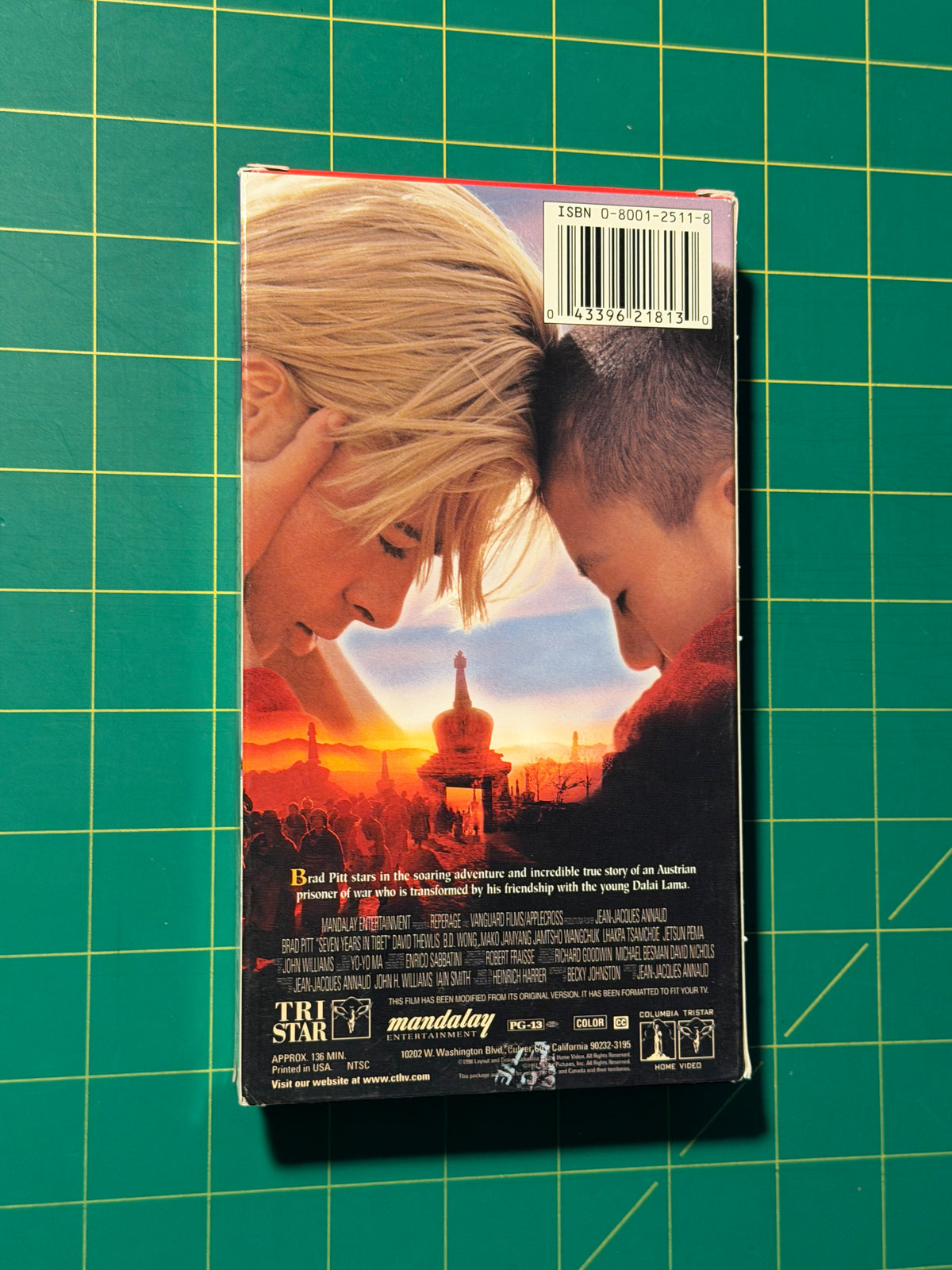 Seven Years in Tibet - VHS, Used Good