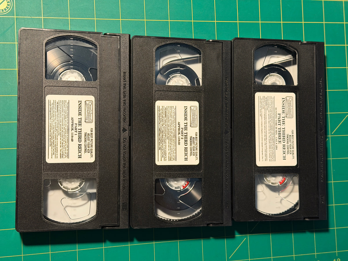 Inside the Third Reich - VHS Tape, Used Good