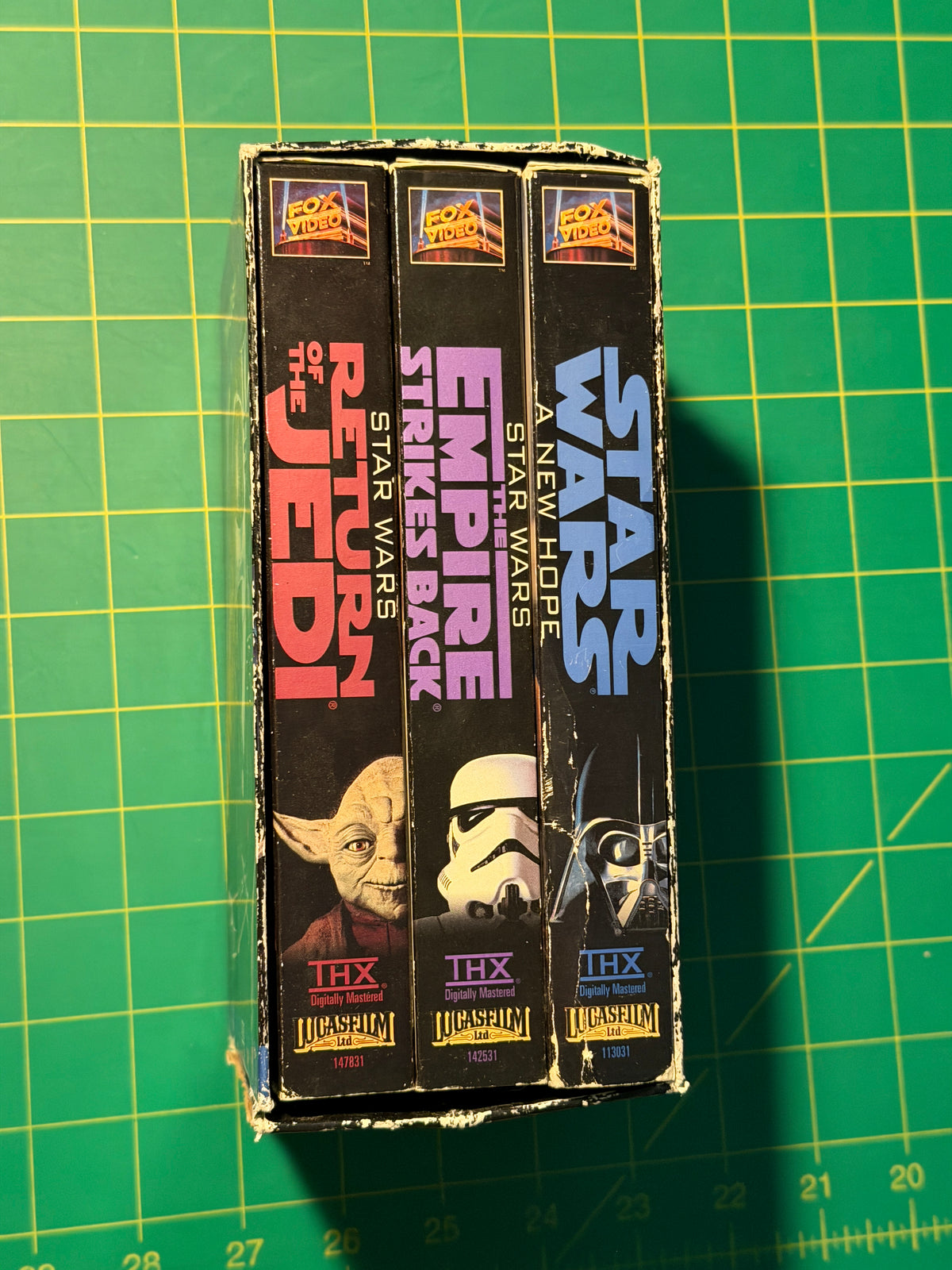 Star Wars Trilogy - VHS Tape, Used Acceptable
