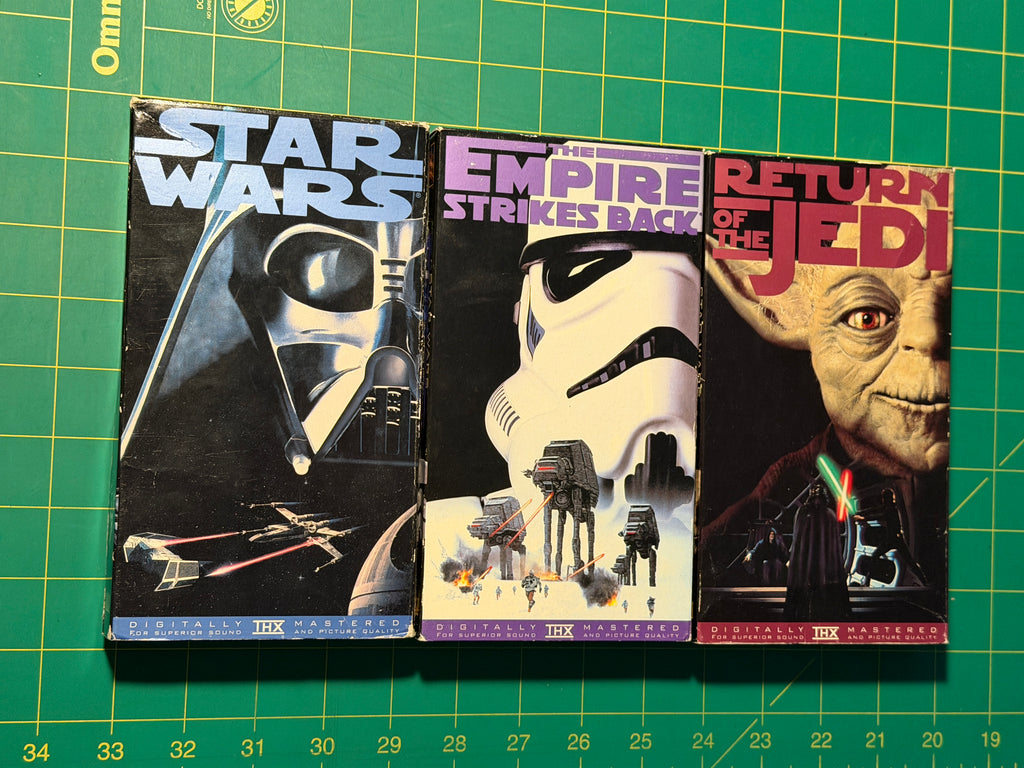 Star Wars Trilogy - VHS Tape, Used Acceptable