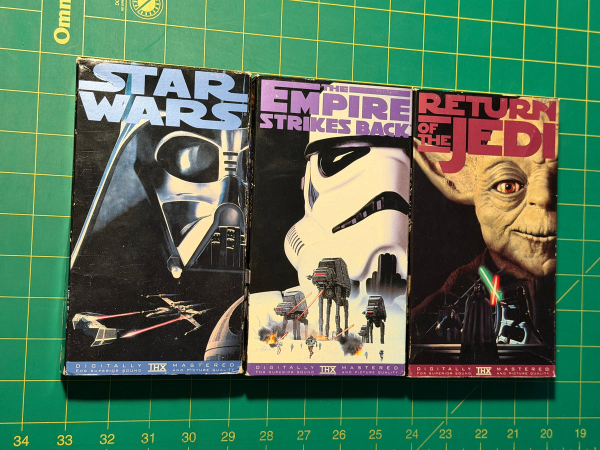 Star Wars Trilogy - VHS Tape, Used Acceptable