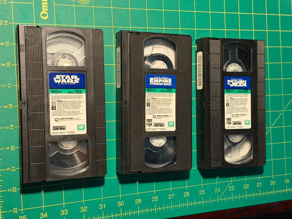 Star Wars Trilogy - VHS Tape, Used Acceptable
