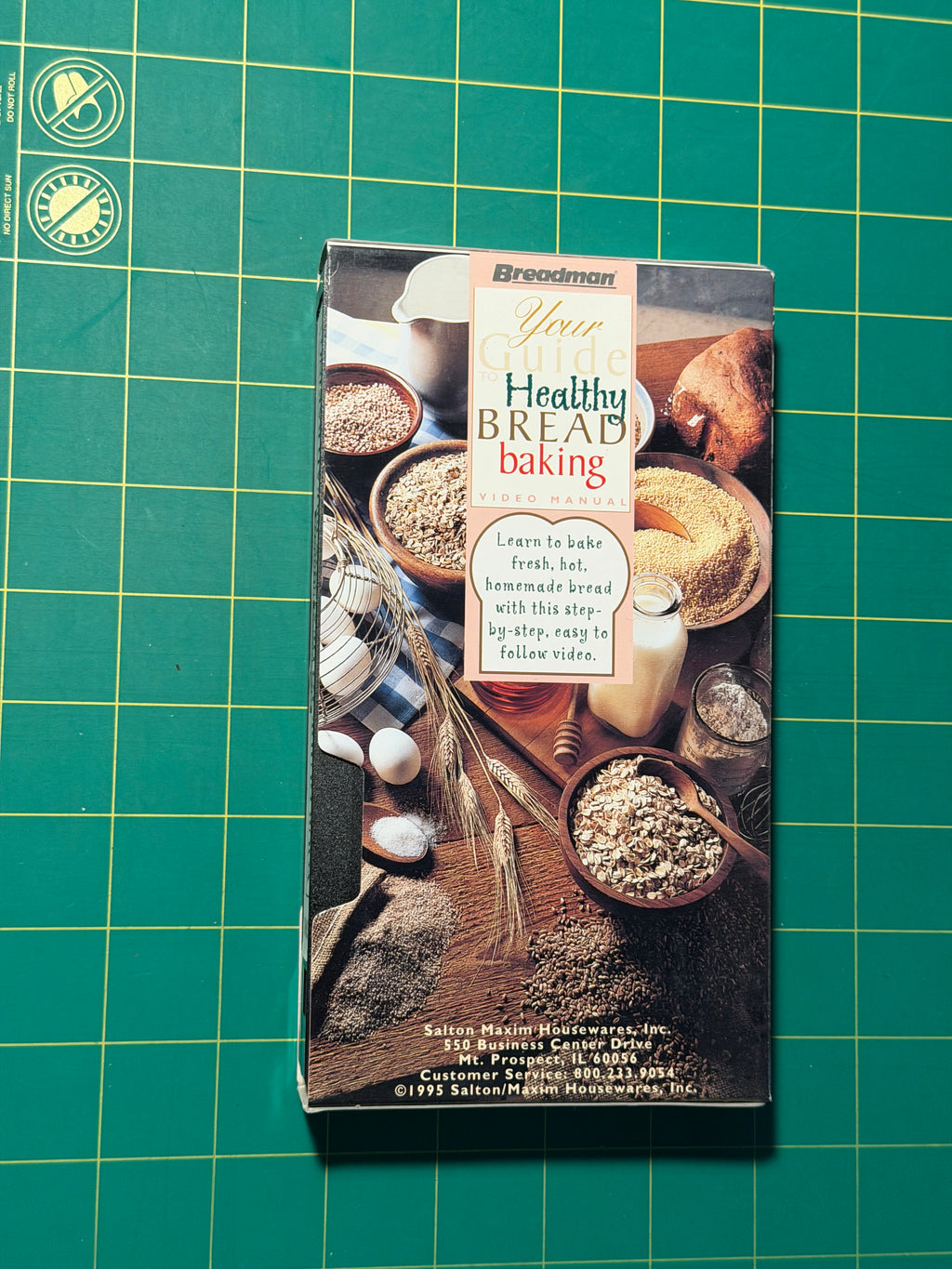Your Guide to Healthy Bread Making - VHS Tape, Used Good