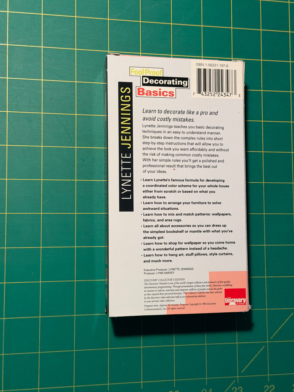 Lynette Jennings: Fool Proof Decorating Basics - VHS Tape, Used Good