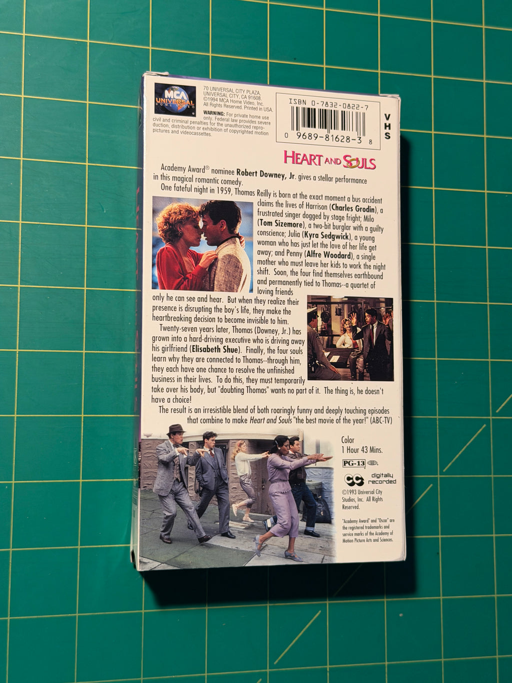 Heart and Souls - VHS Tape, Used Good