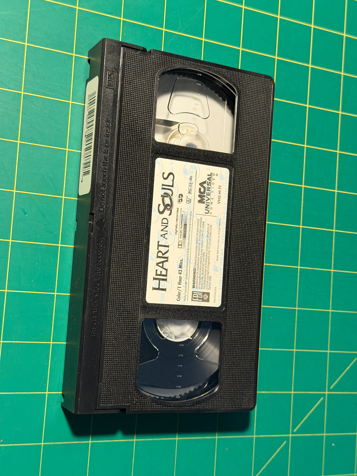 Heart and Souls - VHS Tape, Used Good